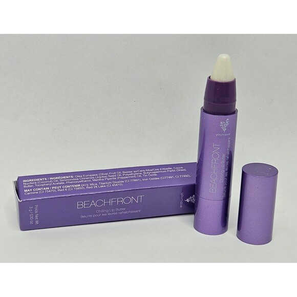 Younique Beachfront Chilling Lip Butter in Shade Saltwater Shimmer NEW in box - Picture 1 of 7